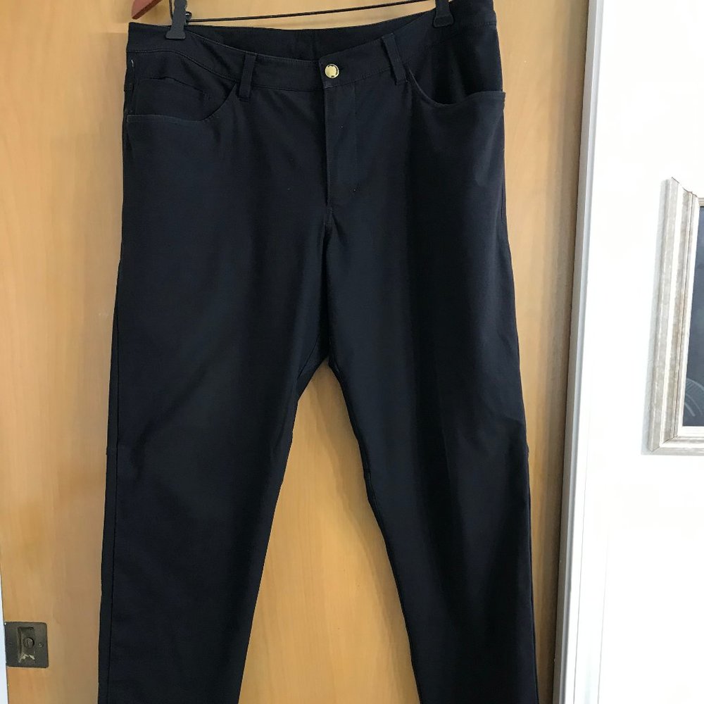 Mens Lululemon ABC pant wide legged 38 x 33